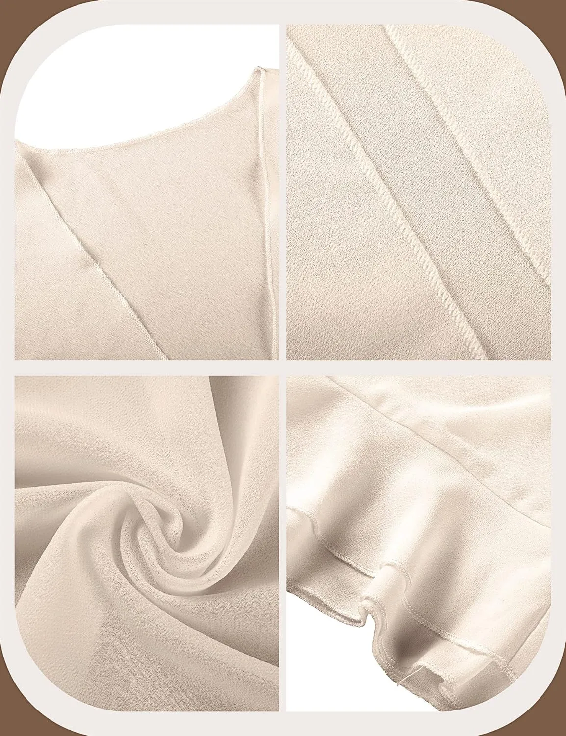 2 Pack Women Sheer Shrug, 3/4 Sleeve Bolero Cardigan Lightweight Chiffon Cropped Tops Open Front Shrug for Evening Dresses