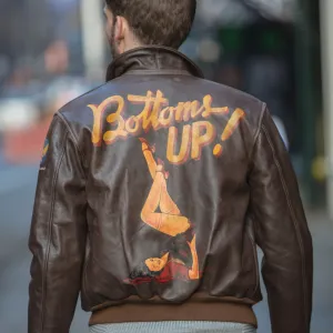 40th Anniversary Bottoms Up™ A-2 Pinup Jacket Z21T008