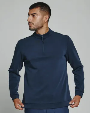7 diamonds Rev quarter zip