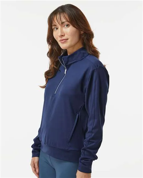 Adidas Women's Ultimate365 Textured Quarter-Zip Pullover A1002