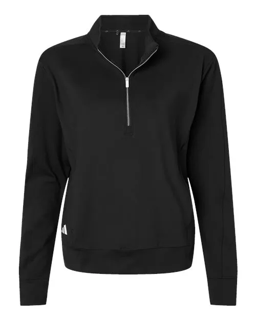 Adidas Women's Ultimate365 Textured Quarter-Zip Pullover A1002