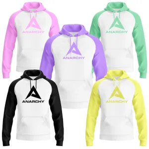 Anarchy New A Logo - Defender Fleece Hoodie - Ladies (White)