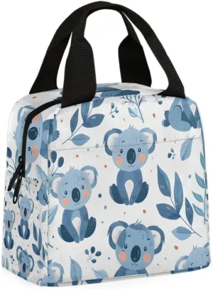 Animal Koala Lunch Bag Koala Bear Cute Tote Lunch Bag Reusable Lunch Box Leakproof Cooler Bag