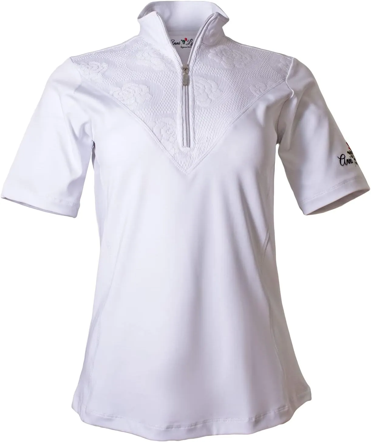Anni Lyn Sportswear Girl's Elegance Short Sleeve Shirt
