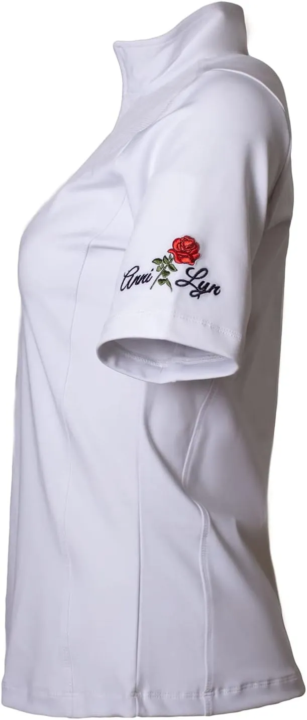 Anni Lyn Sportswear Girl's Elegance Short Sleeve Shirt