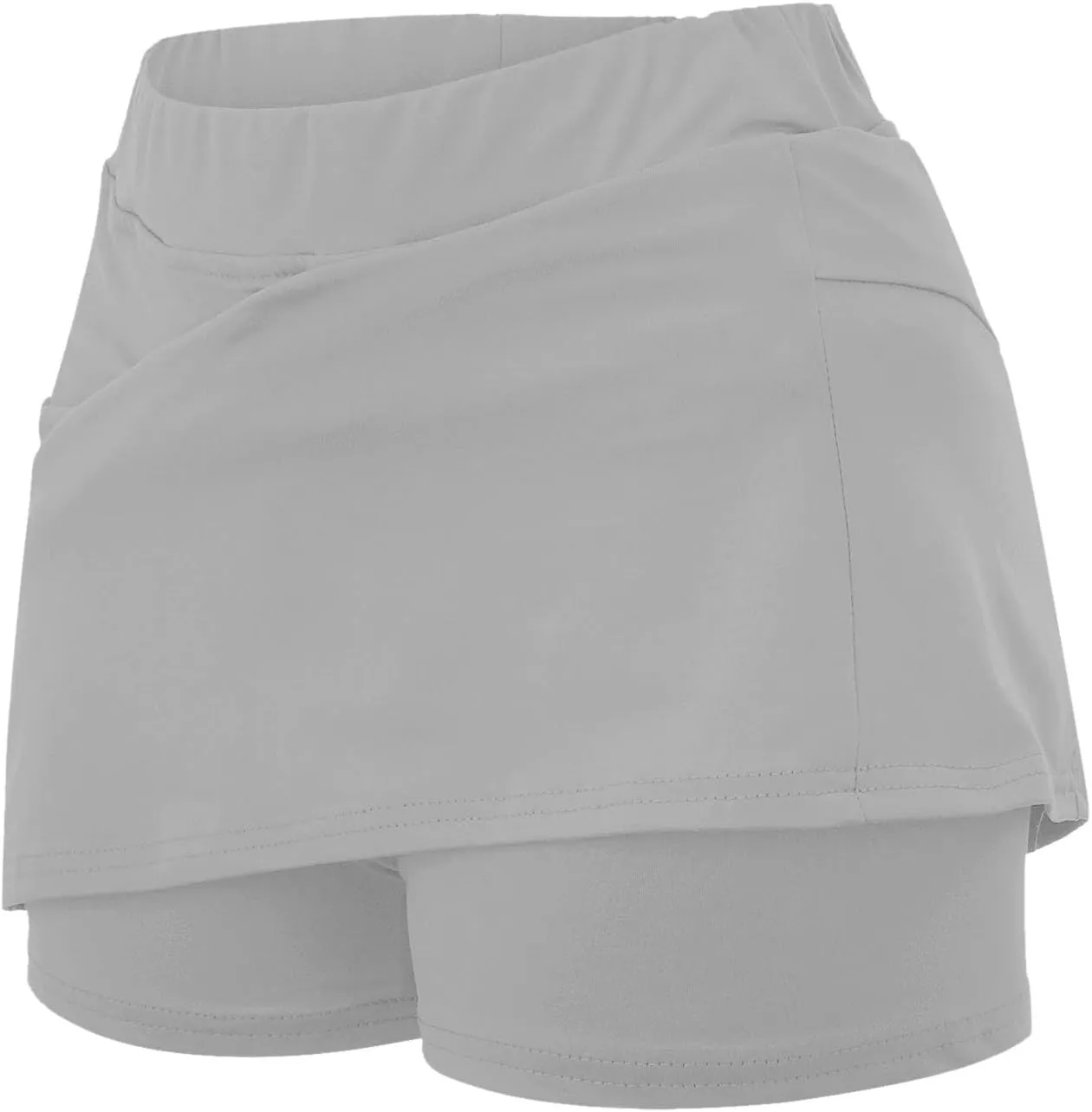 Athletic Skorts for Women with Pockets Tummy Control High Waist Yoga Shorts Casual Tennis Mini Short Skirts