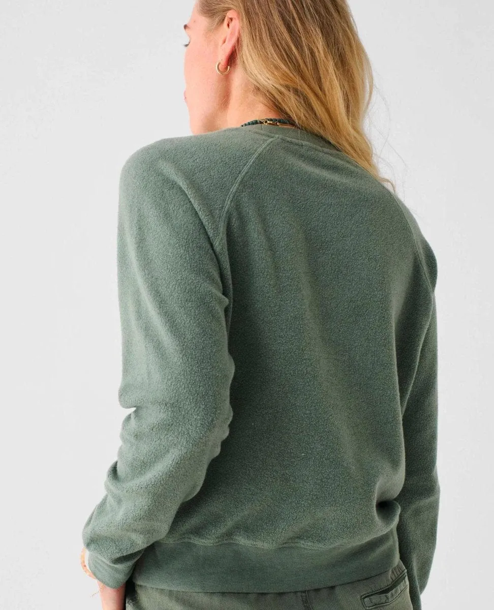 Beach Fleece Crew Sea Spray