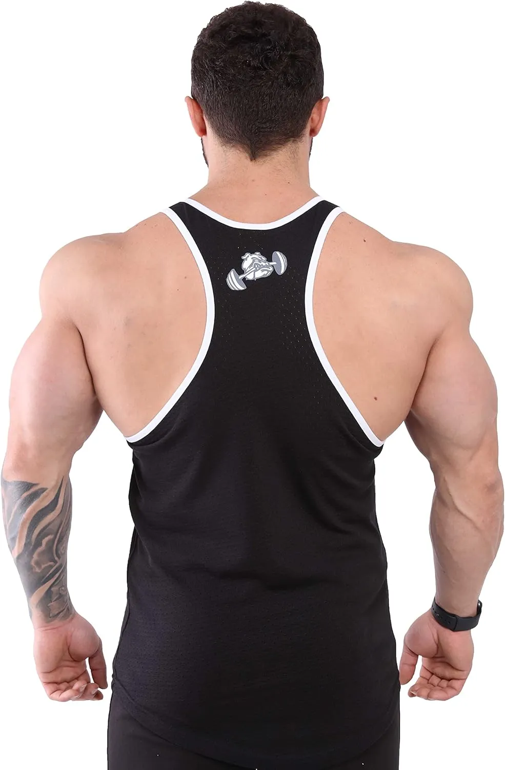 BIG SAM SPORTSWEAR COMPANY Men's Gym Tank Top Bodybuilding, Fitness Workout Y-Back Sleeveless Muscle Cotton T-Shirt