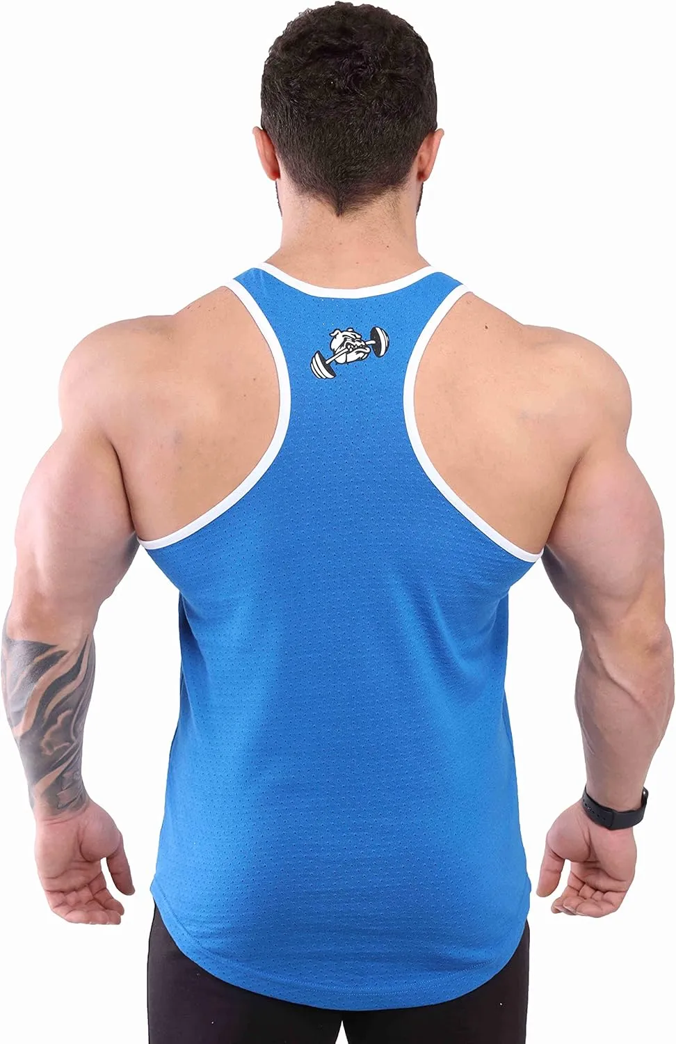 BIG SAM SPORTSWEAR COMPANY Men's Gym Tank Top Bodybuilding, Fitness Workout Y-Back Sleeveless Muscle Cotton T-Shirt