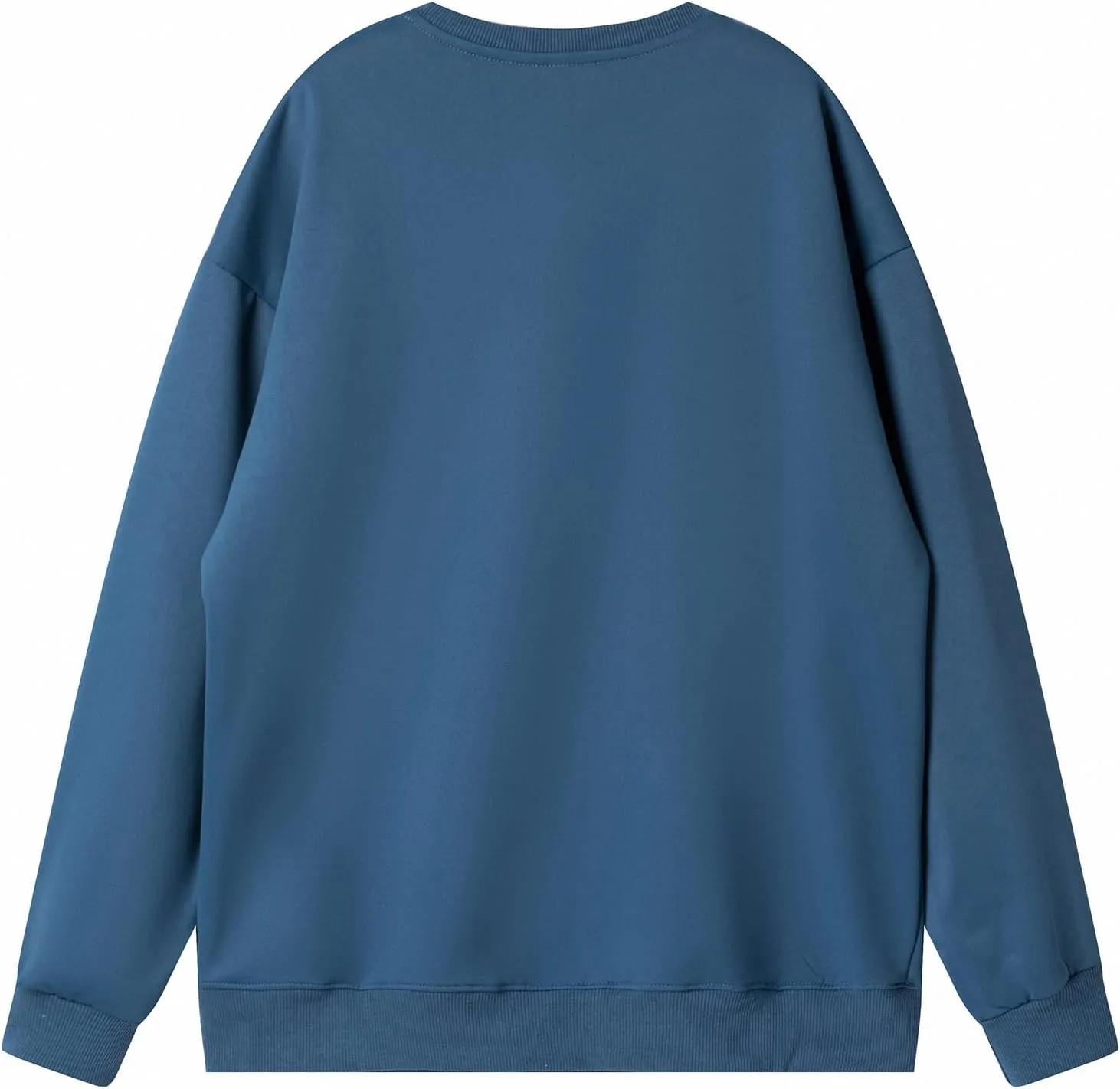Bobeutou Cute Panda Print Crewneck Sweatshirt Women Pullove Long Sleeve Oversized Hoodie for Teen Girls Loose Y2k Kawaii Tops