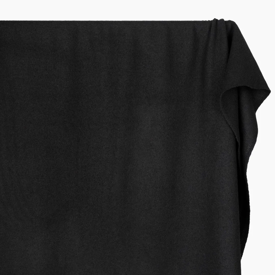 Boiled Merino Wool - Black