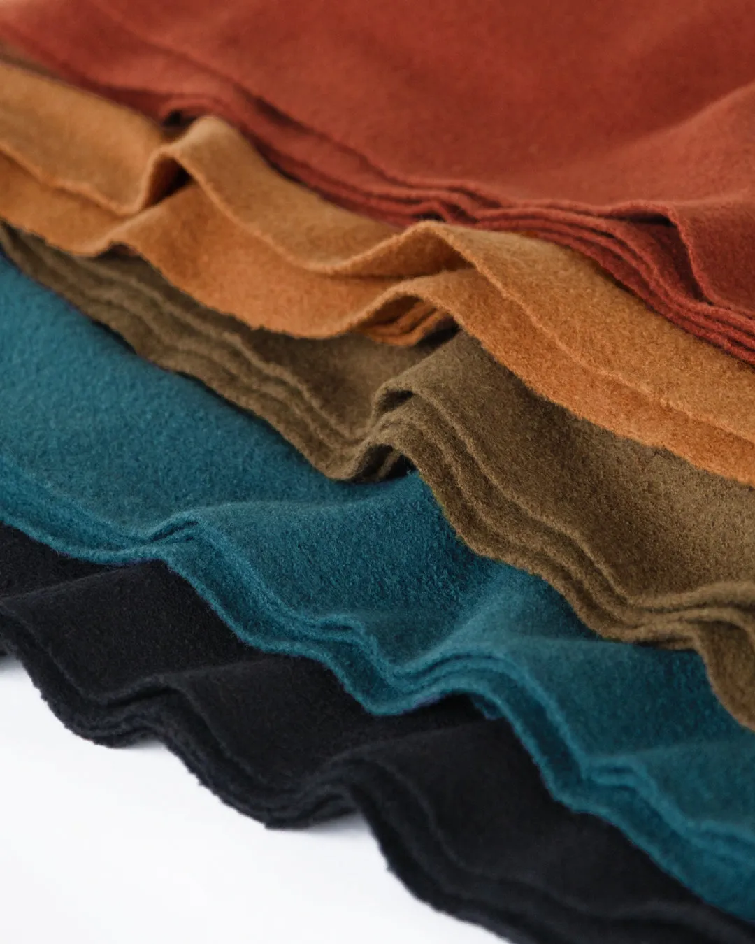 Boiled Merino Wool - Caramel