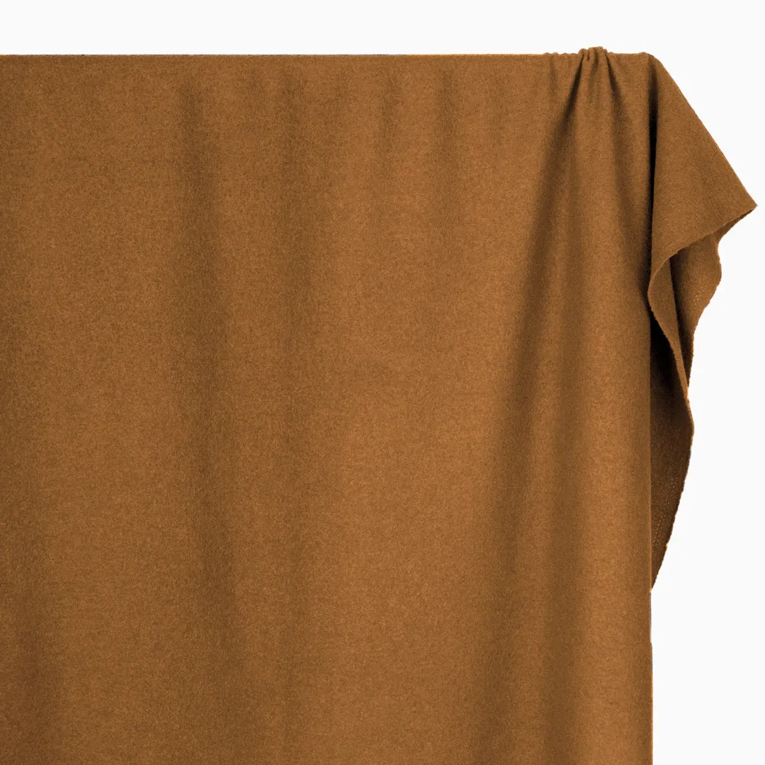 Boiled Merino Wool - Caramel
