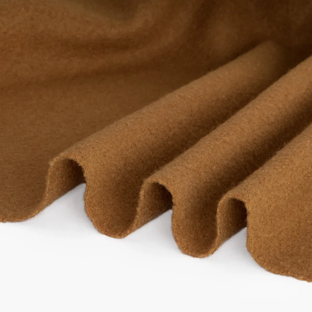 Boiled Merino Wool - Caramel