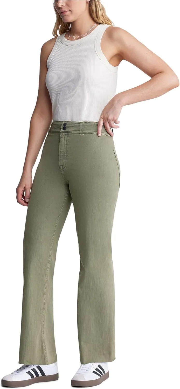 Buffalo David Bitton Women's Addie High Rise Wide Leg Jeans