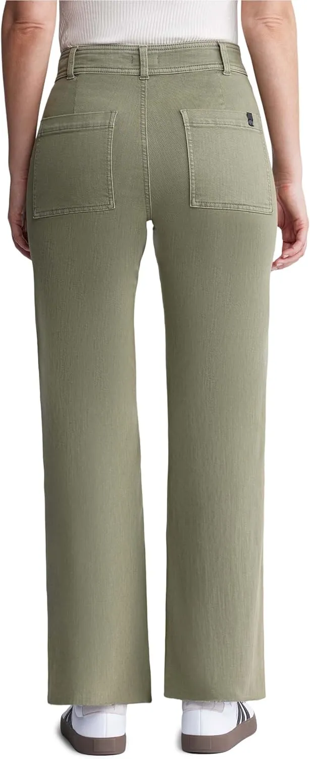 Buffalo David Bitton Women's Addie High Rise Wide Leg Jeans