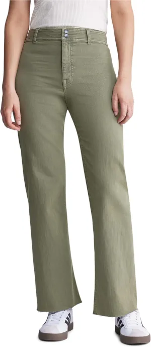 Buffalo David Bitton Women's Addie High Rise Wide Leg Jeans