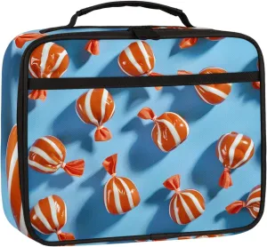 Candys Square Lunch Bag Red Candys Square Tote Lunch Bag Reusable Lunch Box Leakproof Cooler Bag
