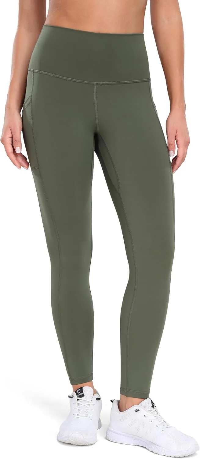 Colorfulkoala Women's High Waisted Yoga Pants 7/8 Length Leggings with Pockets