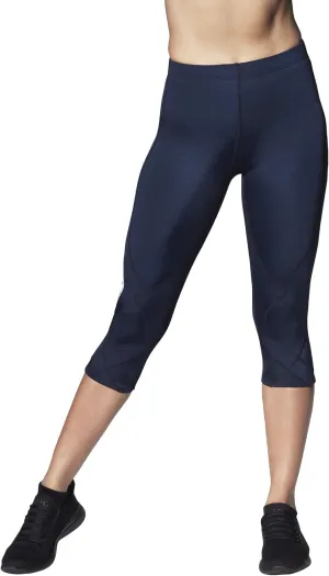 CW-X Women's Stabilyx Joint Support 3/4 Capri Compression Tight Pants