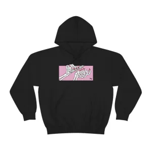 Dead But Nailed It - Heavy Blend Hoodie Sweatshirt