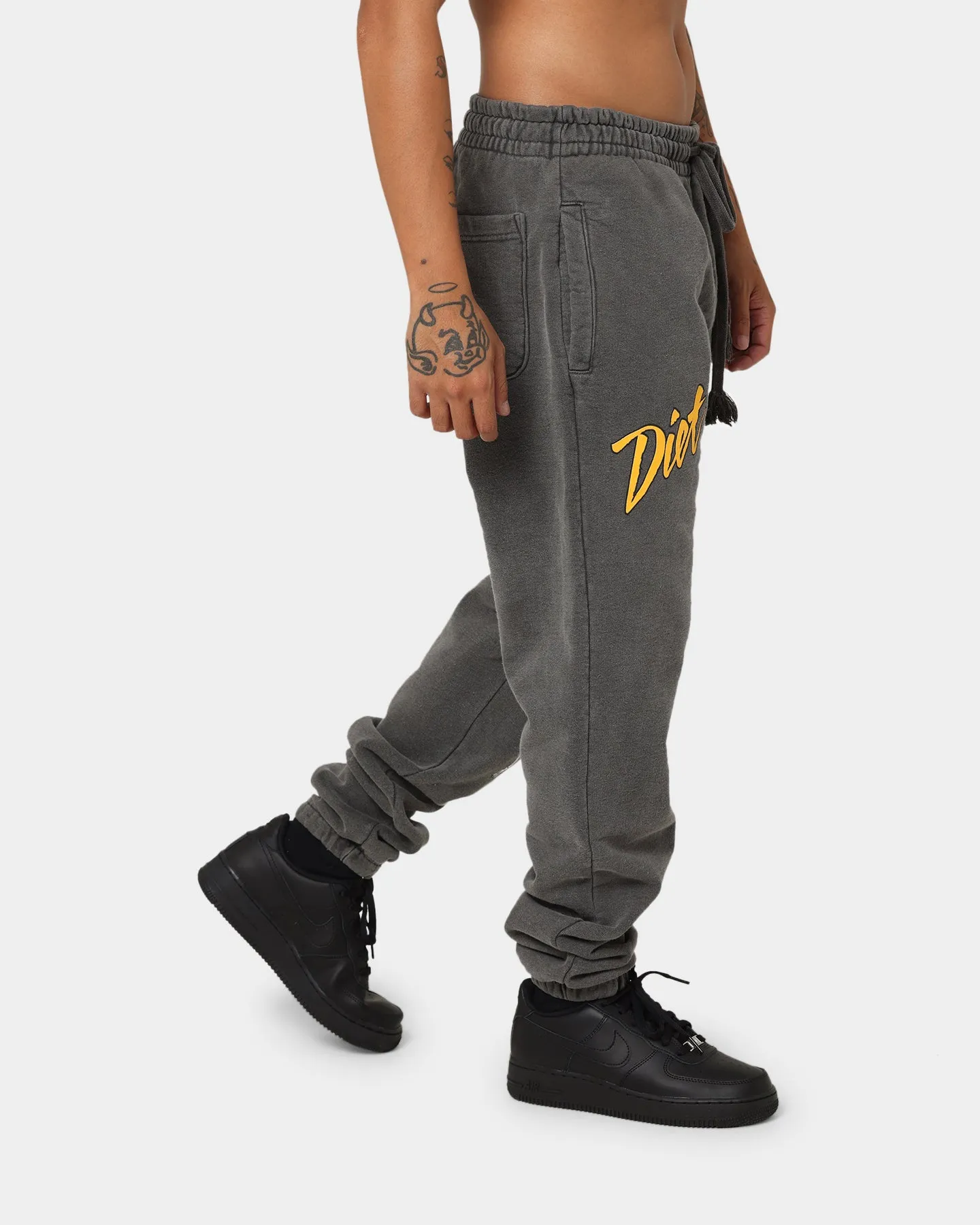 Diet Starts Monday State Champs Sweat Pants Black
