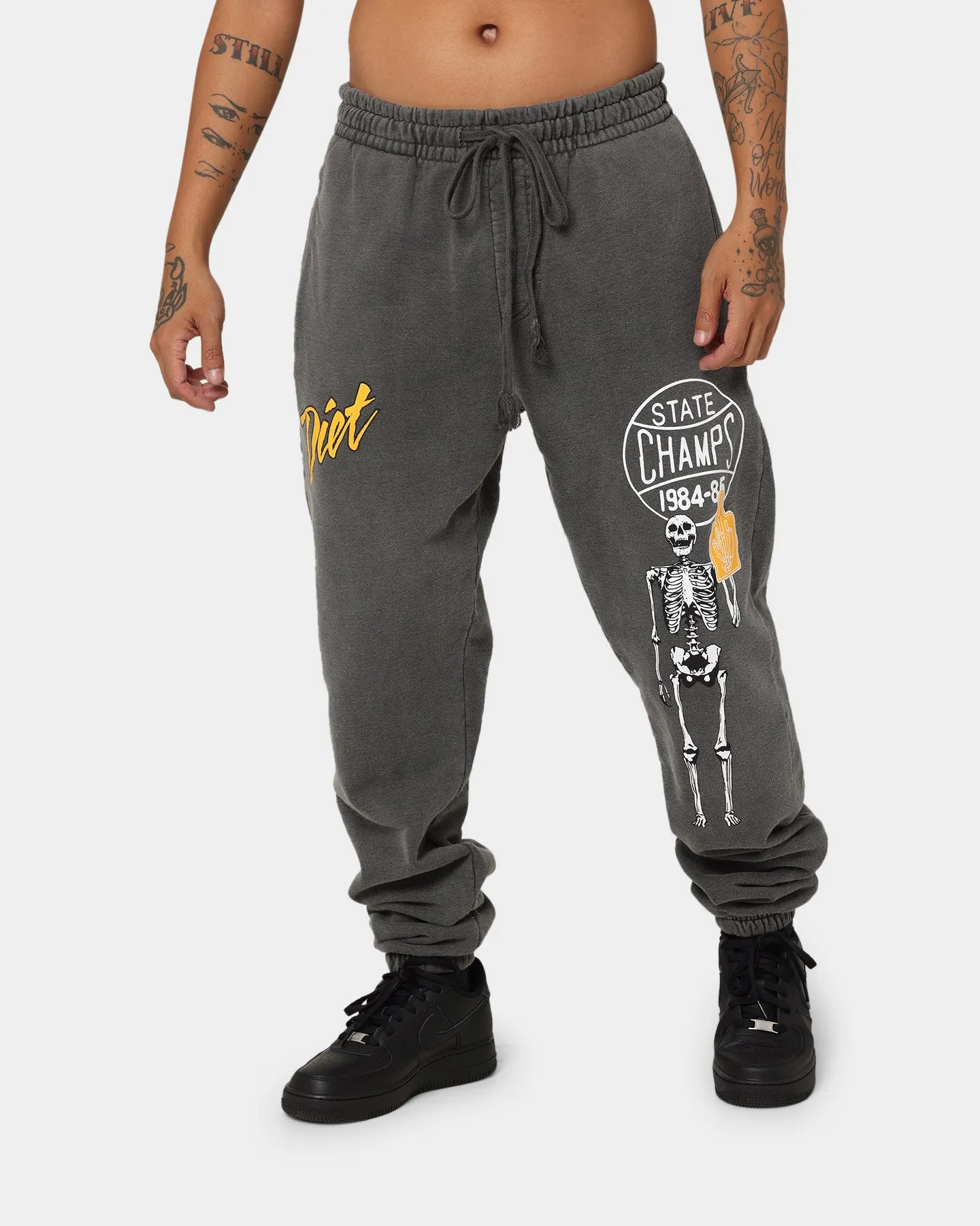 Diet Starts Monday State Champs Sweat Pants Black