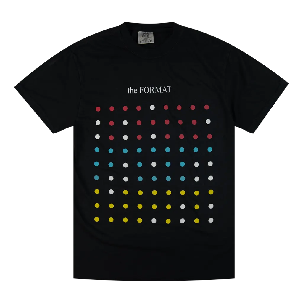 Dots Black T-Shirt