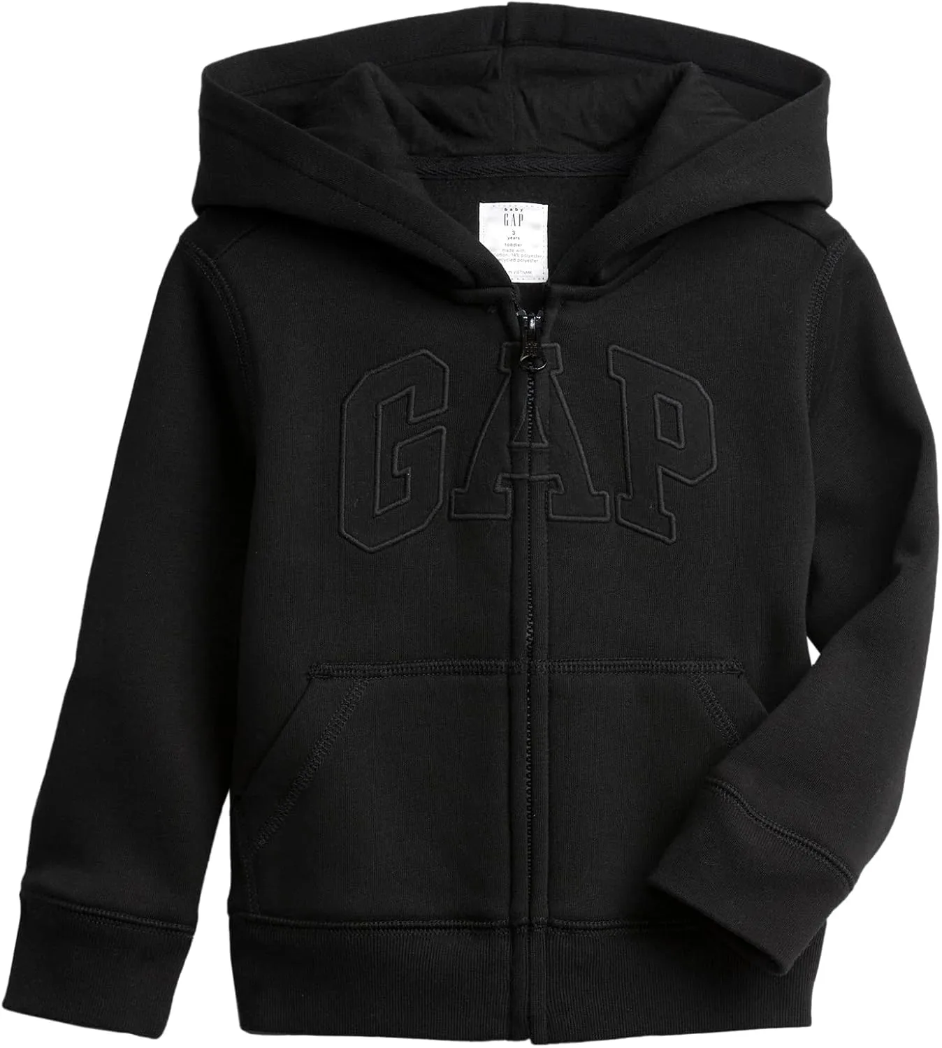 GAP Playtime Favorites Logo Full Zip Hoodie Hooded Sweatshirt