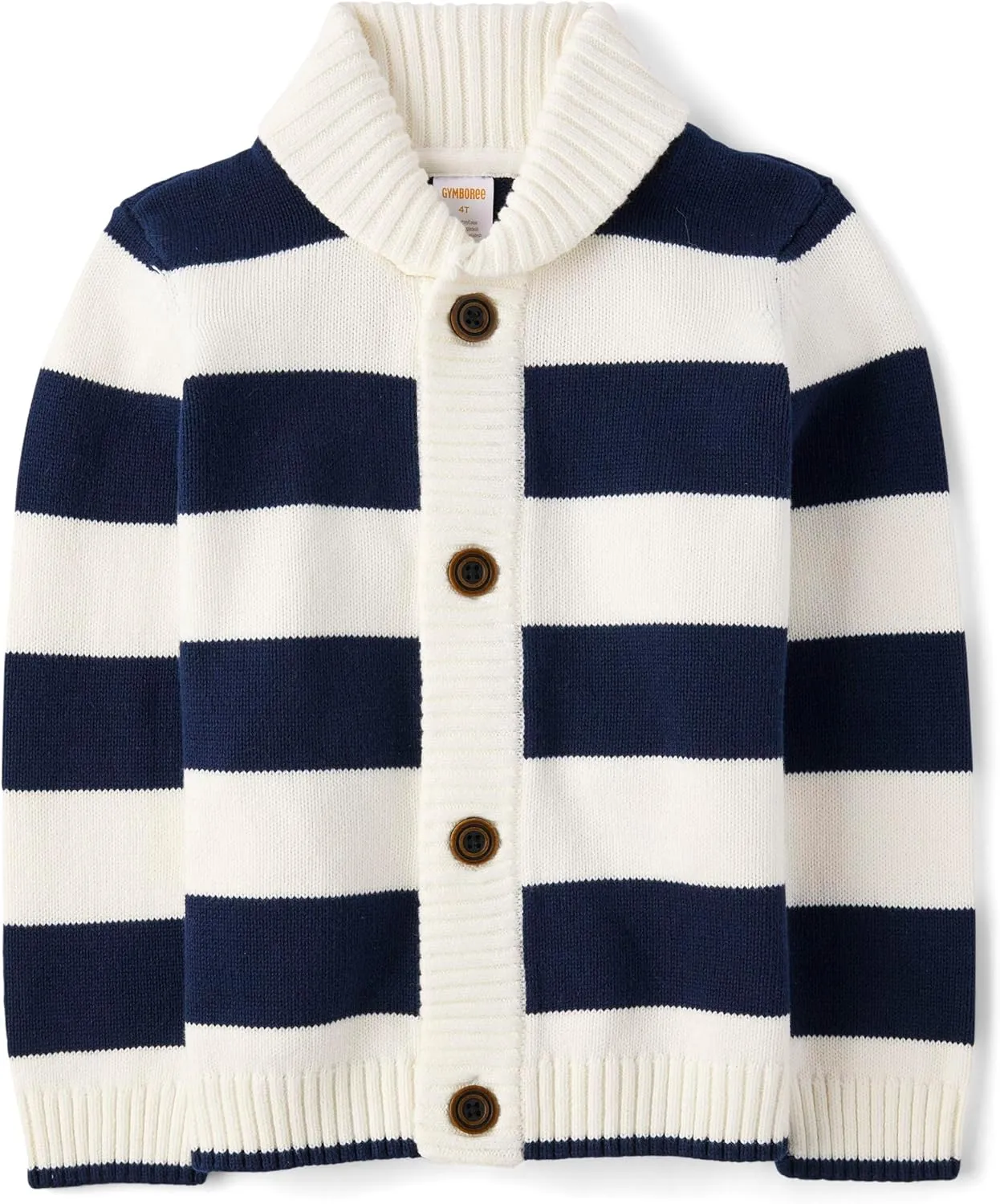 Gymboree Boys' and Toddler Long Sleeve Button Front Cardigan