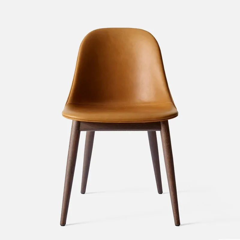 Harbour Upholstered Side Chair - Wood Base