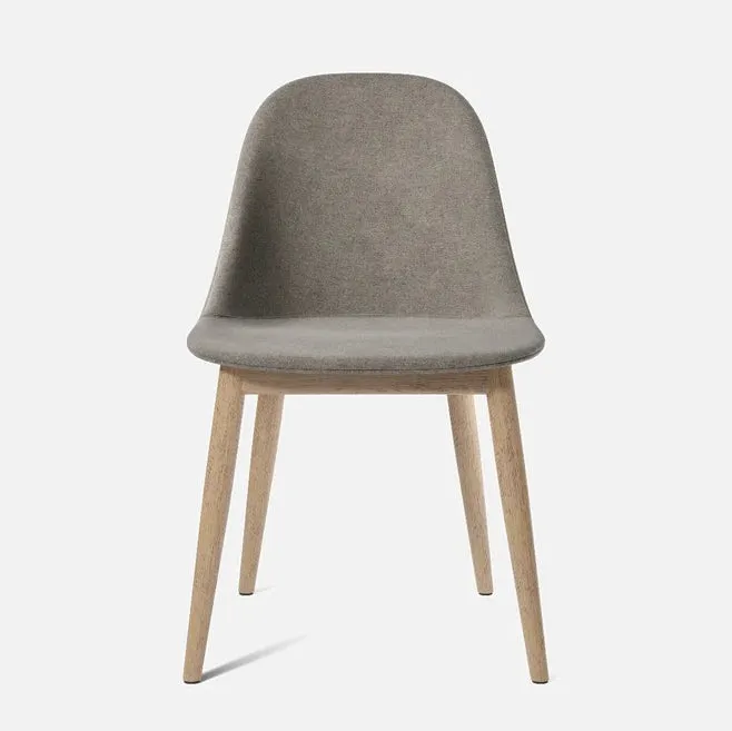 Harbour Upholstered Side Chair - Wood Base