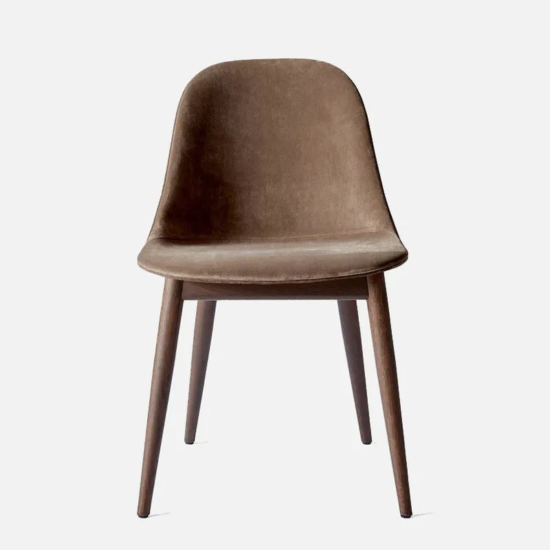 Harbour Upholstered Side Chair - Wood Base