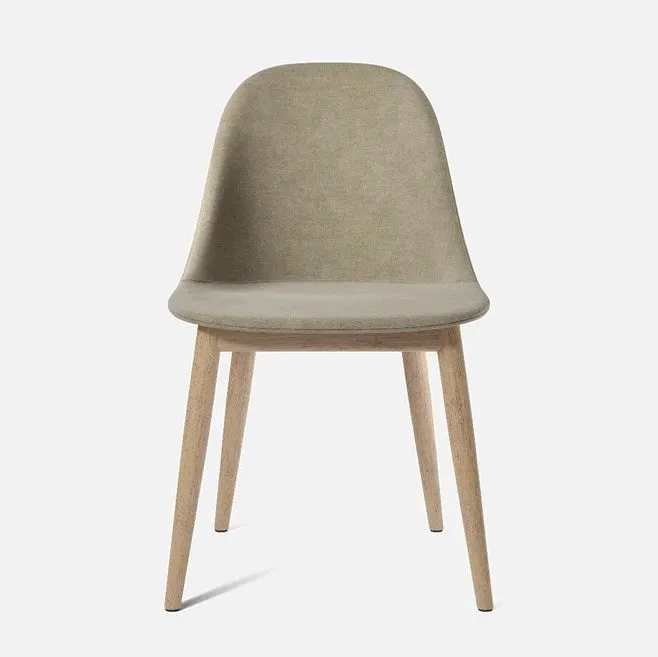 Harbour Upholstered Side Chair - Wood Base