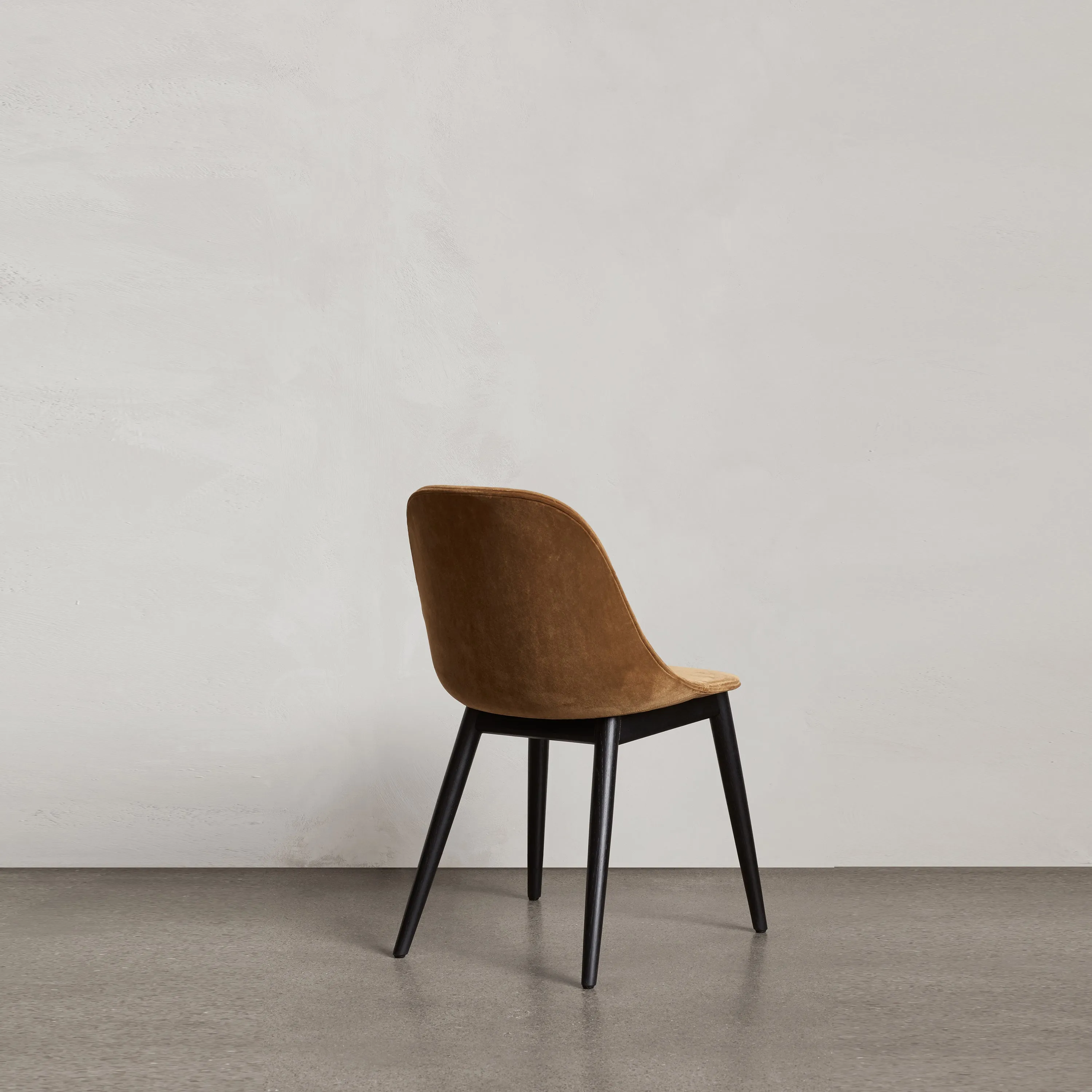 Harbour Upholstered Side Chair - Wood Base