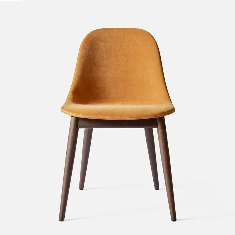 Harbour Upholstered Side Chair - Wood Base