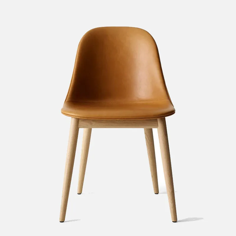 Harbour Upholstered Side Chair - Wood Base