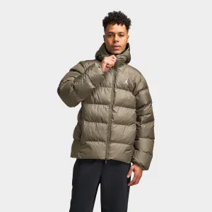 Jordan Brooklyn Puffer Jacket Medium Olive / Black