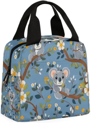 Koala Bear Lunch Bag Animal Koala Tote Lunch Bag Reusable Lunch Box Leakproof Cooler Bag