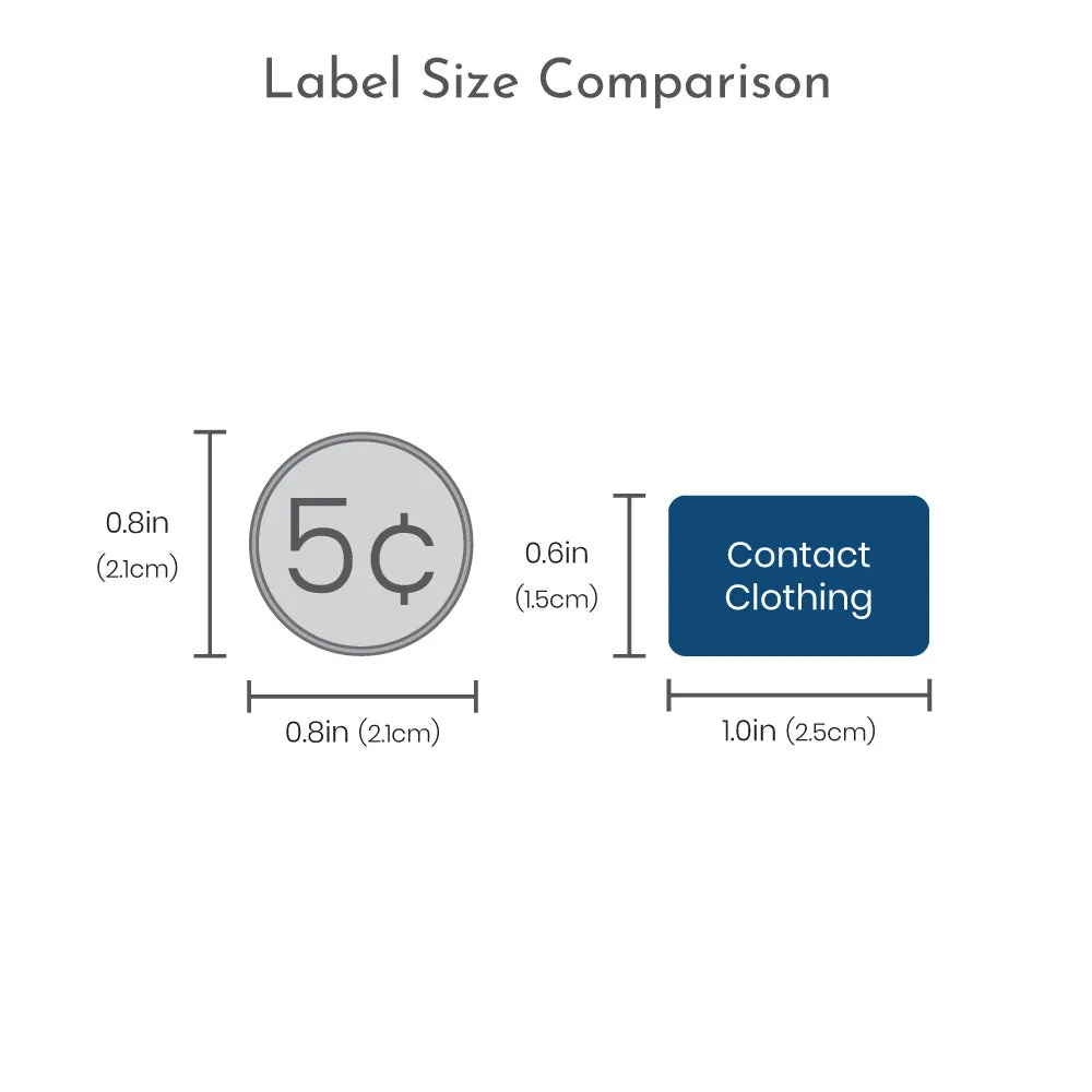 Koala Contact Clothing Labels