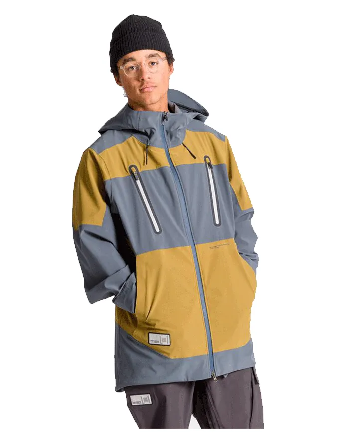 L1 Parton Snowboard Jacket 2023 | Slate/Moss