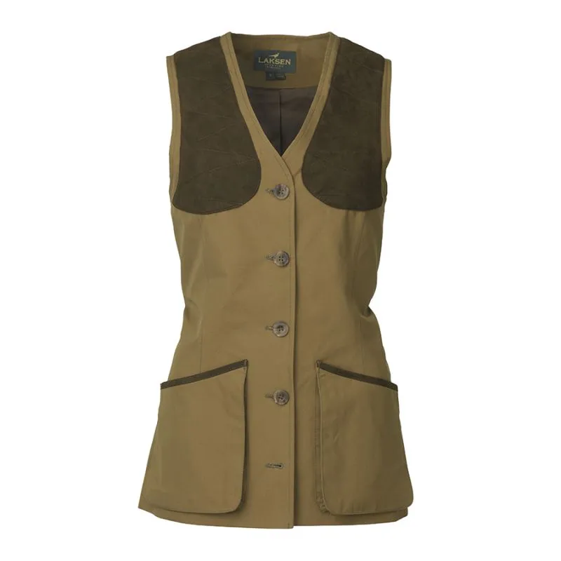 Laksen Typhoon Ladies Shooting Vest  - Bronze