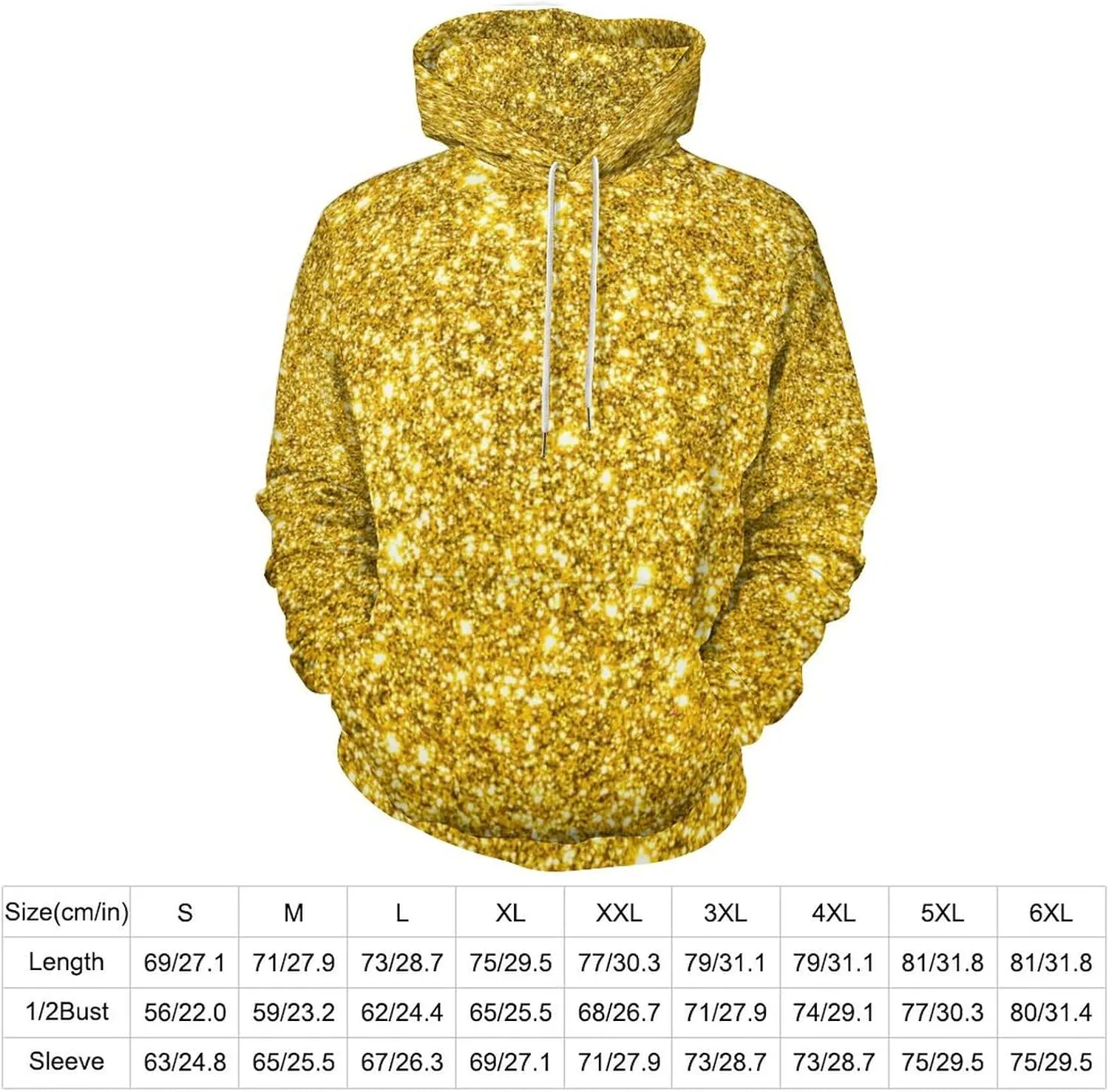 Long Sleeve Fashion Hoodie Pullover Sweatshirt Oversized Pockets Sweatshirts
