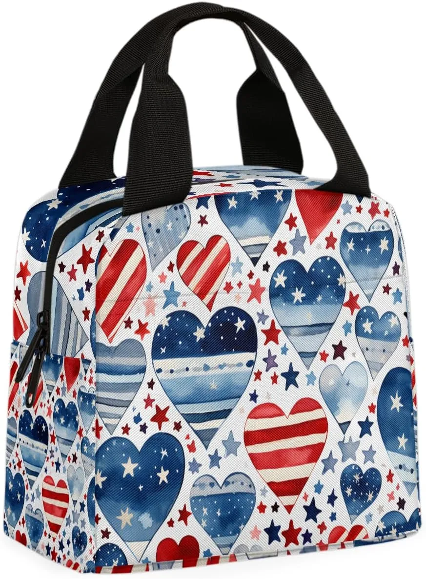 Love Ripple Lunch Bag Manga Love Tote Lunch Bag Reusable Lunch Box Leakproof Cooler Bag