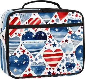 Love Ripple Square Lunch Bag Manga Love Square Tote Lunch Bag Reusable Lunch Box Leakproof Cooler Bag