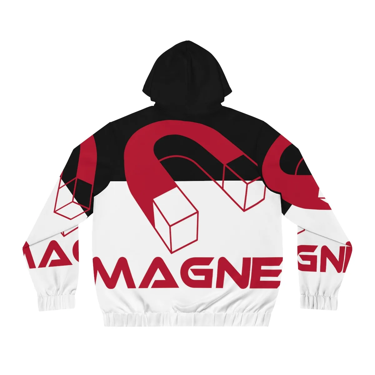 Magnet Split Men's Full-Zip Hoodie (AOP)