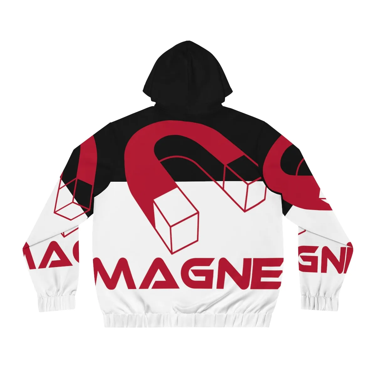 Magnet Split Men's Full-Zip Hoodie (AOP)