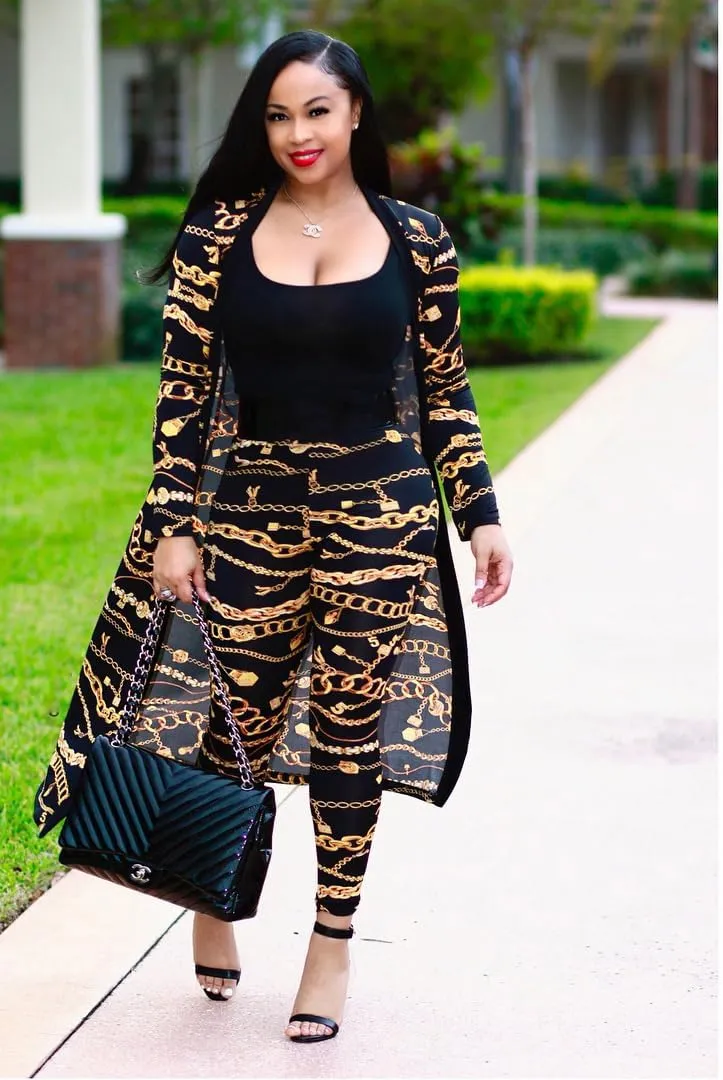 Max2co Women 2 Piece Outfits Floral Long Sleeves Open Front Cardigan Cover up with Leggings High Waist Long Pants Set