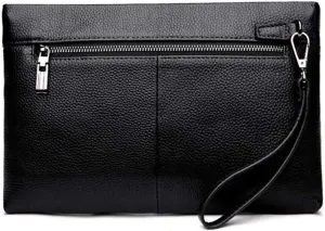 Men's Clutchfor Men Purse Wristlet Handbags Slim Bags with Portable Zipper Wristlet Purse