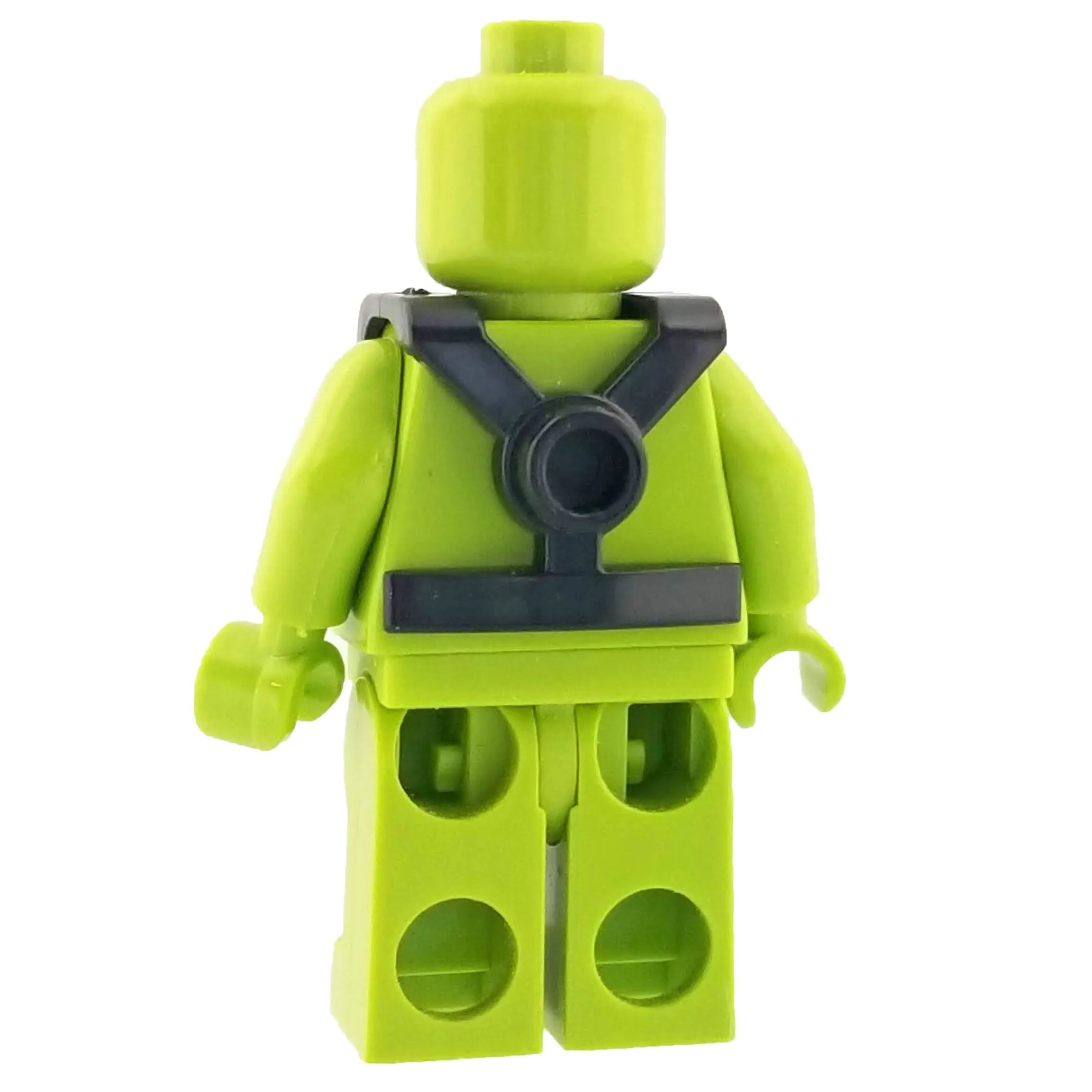 Minifig Black Tactical Harness 2